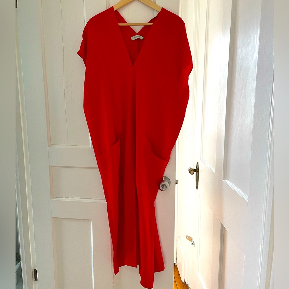 Ursa Minor Genny Dress in Scarlet